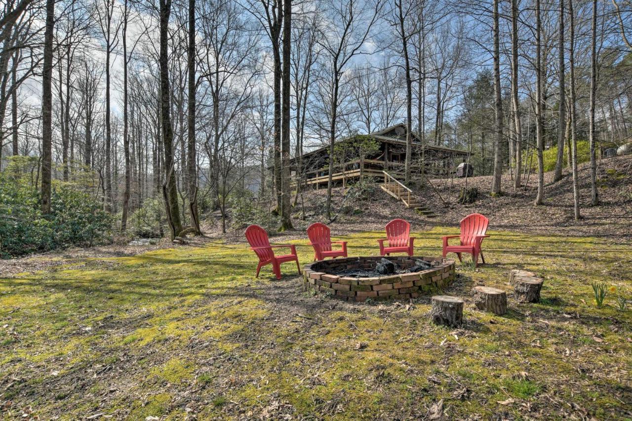 Creekside Marietta Cabin Retreat With Fire Pit! Slater-Marietta Exterior foto